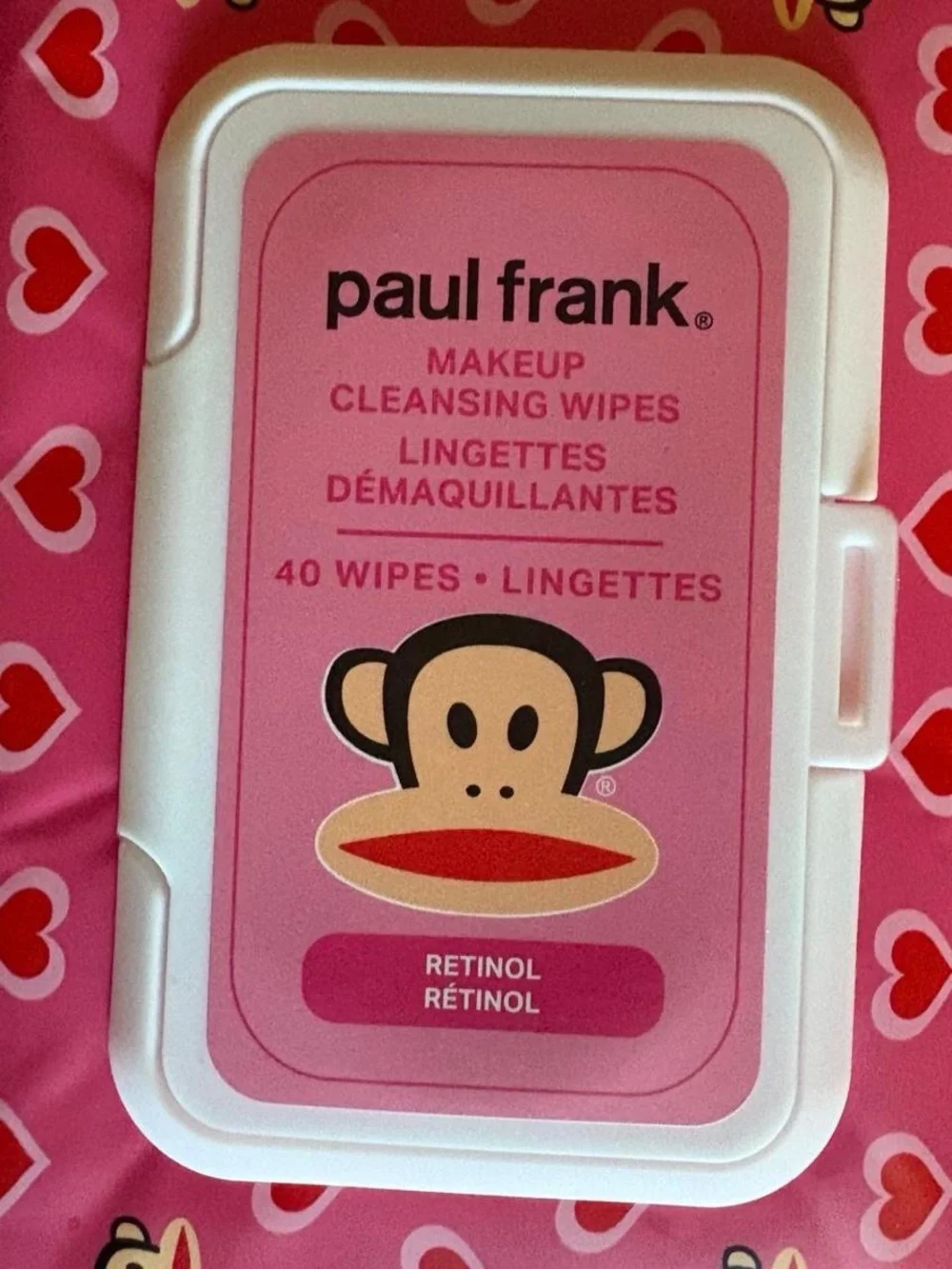 SET OF TWO Paul Frank Makeup Cleansing Wipes - 40ct each
